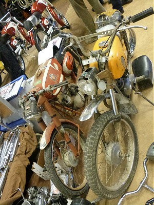 Beside the Benelli ... a Motobi