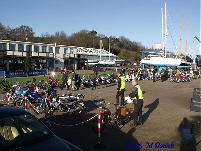 Mince Pie Run at Shotley