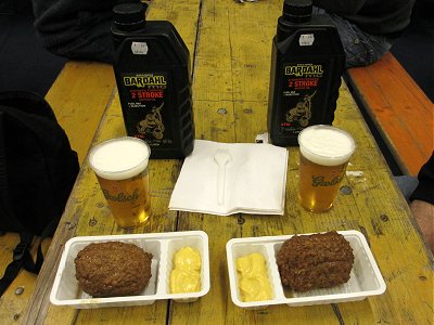 A three-course lunch for two