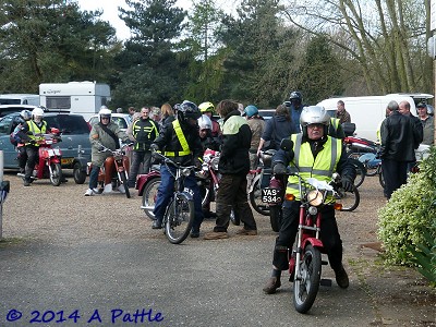 Getting ready to start the Radar Run