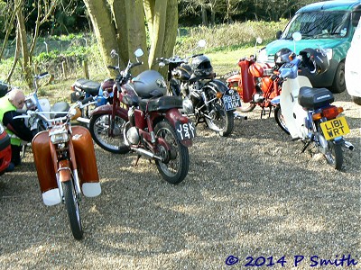 Outside the hall at the Radar Run