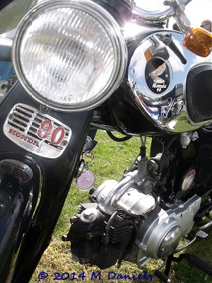 Honda S90 at Shingle Street