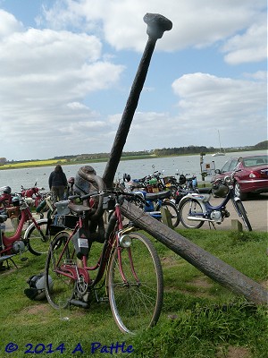 Lohmann & anchor at Ramsholt
