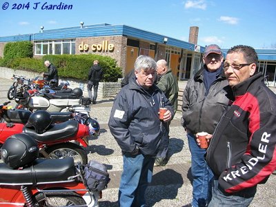 Moped ride at Kollum