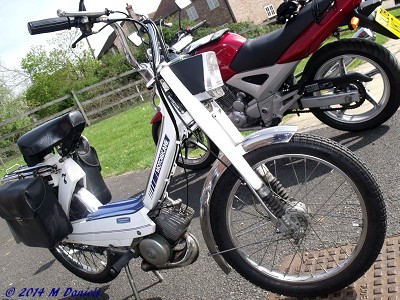 Motobécane Seven at Yelden Village Hall