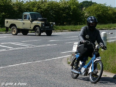 PC50 approaching Rickinghall