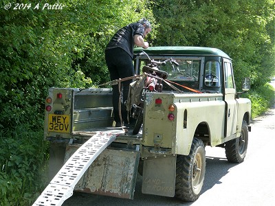 Autocycle recovery near Palgrave