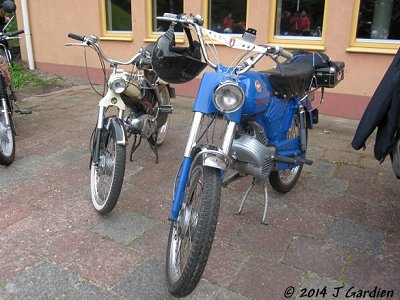 Jan's Zündapp at Plofkesrit Harkema 2014