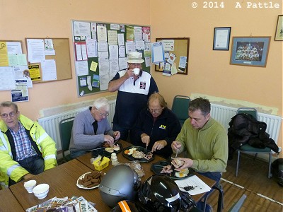 The condemned men eat a hearty breakfast