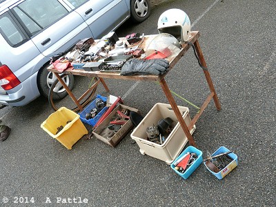 Mick's jumble stall