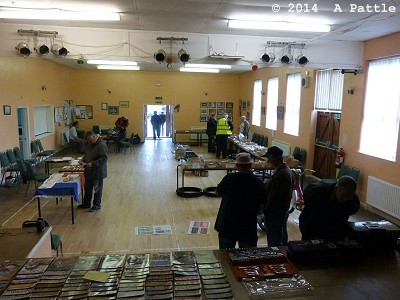 Inside the Village Hall