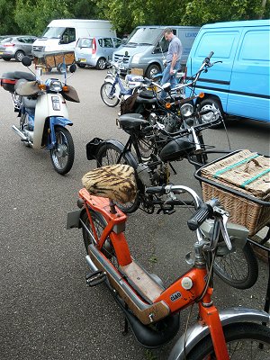 Piaggio Ciao at Cottered Village Hall