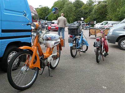 A pair of PC50s and a Gadabout at Cottered Village Hall