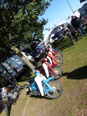 Club stand at Copdock Show