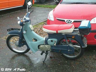 Honda 50 at Coddenham