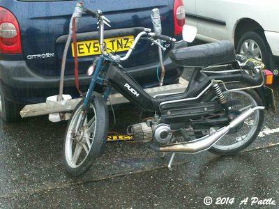 Puch Maxi at Coddenham