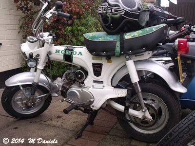 Honda ST70 Dax at Claydon