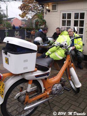 Honda PC50 at Claydon