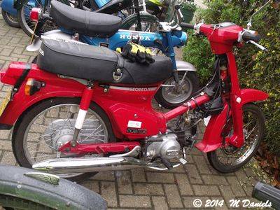 Honda Cub 50 at Claydon