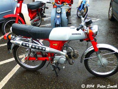 Honda SS50 at Coddenham