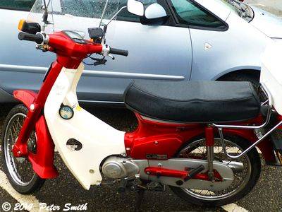 Honda Cub 90 at Coddenham