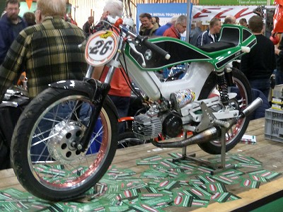 Puch Maxi racer at Heerhugowaard moped jumble