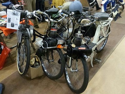 Rex and two Solexes at Heerhugowaard moped jumble