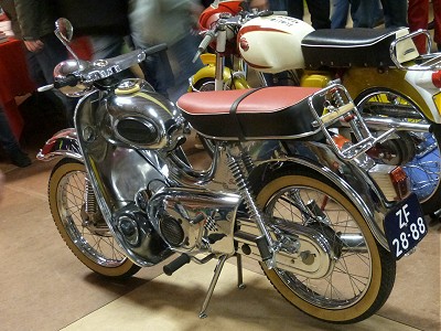 Chrome-plated Kreidler at Heerhugowaard moped jumble