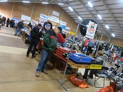 ‘Mobylette alley’ at Heerhugowaard moped jumble