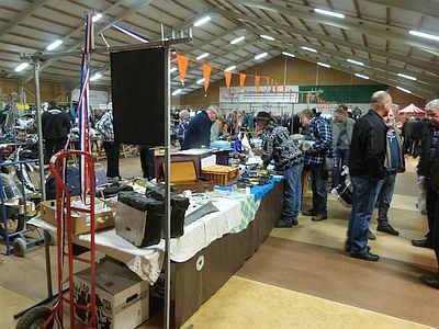‘Mobylette alley’ at Heerhugowaard moped jumble