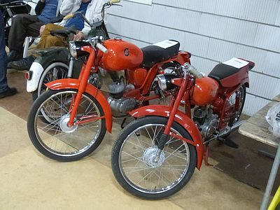 Italian sports mopeds at Heerhugowaard moped jumble