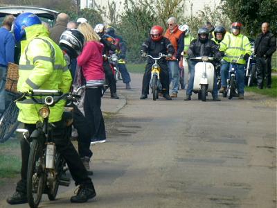 Setting off