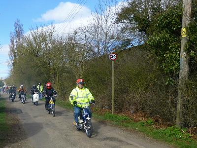 Setting off