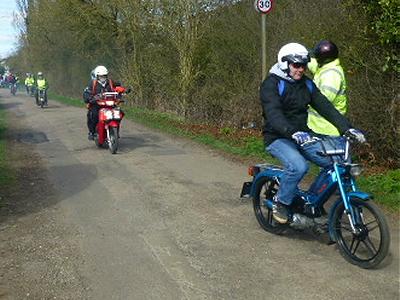 Setting off