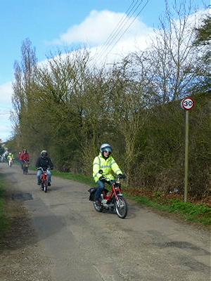 Setting off