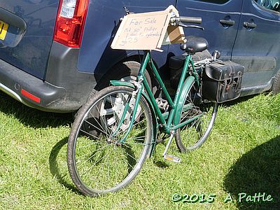 Bike for sale at Poplar Nurseries