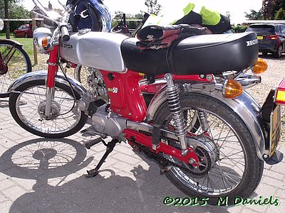 Honda SS50 at Poplar Nurseries