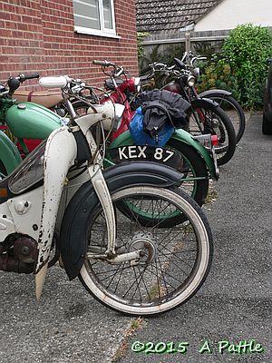 Bikes at Bucklesham