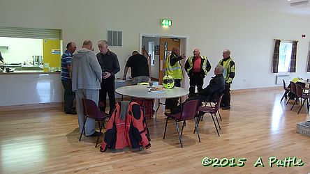 In Yelden Village Hall