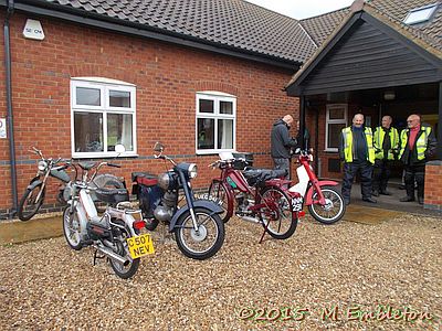 Outside Yelden Village Hall