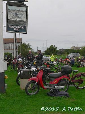 Bikes at the Ferry Boat Inn