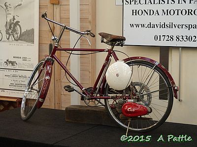 Show bikes at Copdock Show