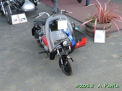Show bikes at Copdock Show