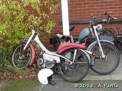Raleigh, Hercules, and BSA at Coddenham