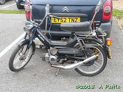 Puch Maxi at Coddenham