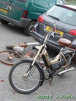 Puch Maxi at Coddenham