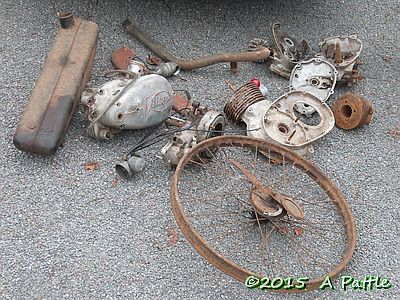Autocycle parts at Coddenham