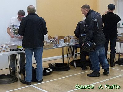 Inside the village hall at Coddenham