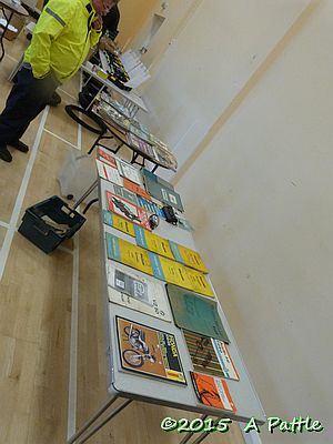 Inside the village hall at Coddenham