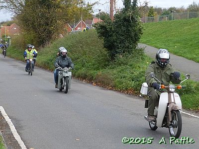The ride starts off from from Coddenham